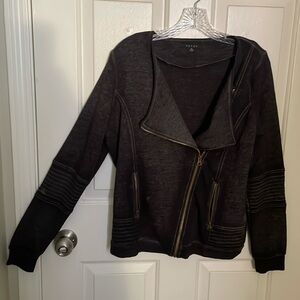 Casual knit jacket